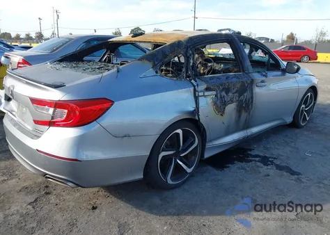 2022 Honda Accord Sport Se из США, поврежденный, VIN 1HGCV1F43NA025198